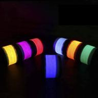 🌟 proloso pack of 7 led light up band slap bracelets – night safety wristbands for running, riding, walking, concerts, parties, camping, and outdoor sports – includes 8 extra button batteries логотип