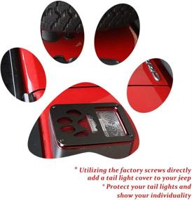 img 3 attached to KMFCDAE Taillight Protector Wrangler Unlimited Lights & Lighting Accessories and Light Covers
