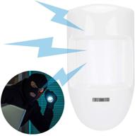 🏠 enhanced home security system: 12v wired dual infrared pir motion detector alarm relay for pet/thief safety logo