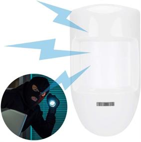 img 4 attached to 🏠 Enhanced Home Security System: 12V Wired Dual Infrared PIR Motion Detector Alarm Relay for Pet/Thief Safety