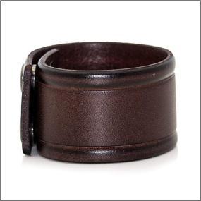 img 1 attached to 🌟 Heavstjer Buckle Bracelet: Trendy Leather Wristband for Girls' Jewelry Collection