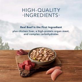 img 2 attached to Blue Buffalo Wilderness Wolf Creek Stew: High Protein, Natural Wet Dog Food - Pack of 12 (12.5 oz cans)