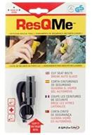 🔑 res q me keychain escape tool: black pack for ultimate safety logo