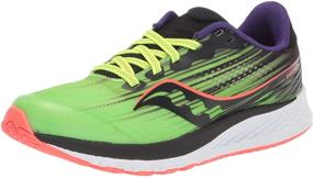 img 4 attached to Saucony Ride Running Shoe Unisex Girls' Shoes and Athletic