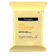 neutrogena nourishing micellar cleansing cloths with vitamin e & pro-vitamin b5, paraben-free, hypoallergenic, 25 count logo