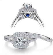 newshe wedding engagement sterling sapphire logo