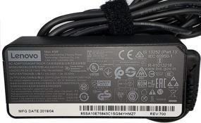 img 4 attached to Lenovo Original 45W USB Type C AC Power Adapter - ThinkPad Yoga Miix, X280, T480, T480s, T580, E480, MIIX5 Pro, X1 Carbon 2017 2018, X1 Tablet Charger