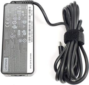img 2 attached to Lenovo Original 45W USB Type C AC Power Adapter - ThinkPad Yoga Miix, X280, T480, T480s, T580, E480, MIIX5 Pro, X1 Carbon 2017 2018, X1 Tablet Charger