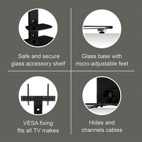 img 1 attached to Mahara Column TV Stand Premium