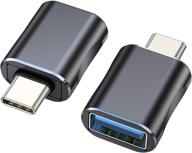 🔌 адаптер type-c к usb (распродажа), адаптер usb c к usb 3.0, алюминиевый адаптер type c, поддержка передачи данных 5g, совместимость с macbook air macbook pro 2020, imac ipad pro 2021. логотип