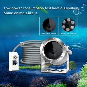 img 1 attached to 📷 Ultimate Underwater Adventure: High-Quality Pond 5MP Camera with 10M Cable for Aquarium Live Streaming