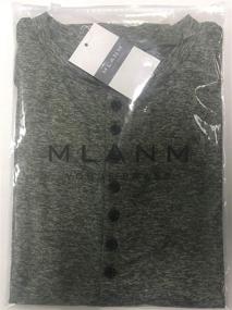 img 1 attached to 👕 МУЖСКАЯ ФУТБОЛКА С ДЛИННЫМИ РУКАВАМИ В СТИЛЕ ХЕНЛИ ОТ MLANM - УДОБНЫЕ ФУТБОЛКИ С СТИЛЬНЫМИ ПОВОРОТАМИ