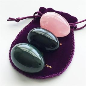 img 2 attached to Yoni Eggs 3 Pcs Made Gemstones