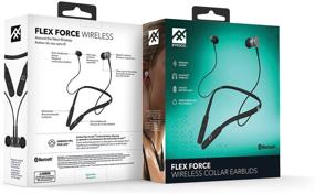 img 1 attached to 🎧 iFrogz Audio - FLEX FORCE Bluetooth наушники с оголовьем - Черные: Беспроводные и непревзойденное звуковое впечатление