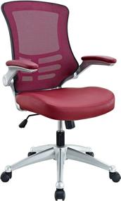 img 3 attached to 🪑 Burgundy Modway Attainment Office Chair: Enhanced Comfort and Style for Productive Workspaces