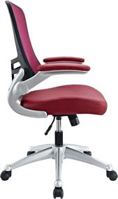 img 2 attached to 🪑 Burgundy Modway Attainment Office Chair: Enhanced Comfort and Style for Productive Workspaces