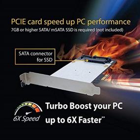 img 4 attached to Dyconn PCIE Hybridcard: Amplify PC Performance by up to 6X Faster with Required SSD (SSD Not Included)
