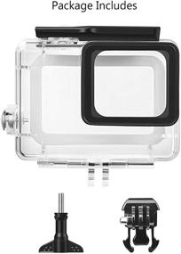 img 3 attached to 📷 RAXPY Gopro Hero 5, 6, and 7 Black Protective Housing: Durable Shell Case Accessory with Quick Pull Movable Socket