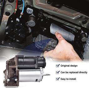 img 1 attached to Suspension Compressor Replacement Mercedes Benz 1643201204