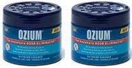 🌬️ ozium smoke & odor eliminator gel - 4.5oz (127g) - home, office, car air freshener - outdoor essence scent - pack of 2 logo