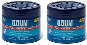 img 4 attached to 🌬️ Ozium Smoke & Odor Eliminator Gel - 4.5oz (127g) - Home, Office, Car Air Freshener - Outdoor Essence Scent - Pack of 2