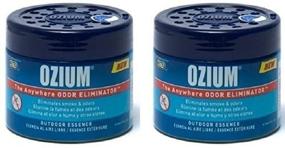 img 3 attached to 🌬️ Ozium Smoke & Odor Eliminator Gel - 4.5oz (127g) - Home, Office, Car Air Freshener - Outdoor Essence Scent - Pack of 2