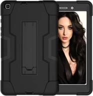 📱 cantis galaxy tab a 8.0 2019 case - heavy duty shockproof rugged protection for sm-t290/t295, black логотип