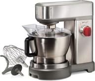 wolf gourmet high-performance stand mixer, 7 qrt: enhance your culinary skills with stainless steel elegance! логотип