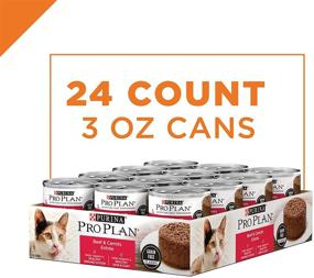 img 2 attached to 🐱 24-Pack Purina Pro Plan High Protein Grain Free Wet Cat Food - 3oz Cans (May Vary Packaging)