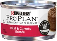24-пакет purina pro plan с высоким содержанием белка и без зерна влажного корма для кошек - 3 унции (может изменяться упаковка) логотип