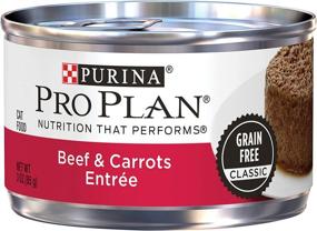 img 4 attached to 🐱 24-Pack Purina Pro Plan High Protein Grain Free Wet Cat Food - 3oz Cans (May Vary Packaging)