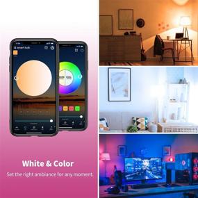 img 3 attached to 🌈 Enhance Your Space with MagicLight: Dimmable Multicolor LED Bulb Compatible with Assistant