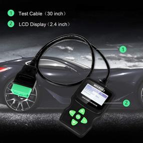 img 1 attached to 🚗 Efficiently Diagnose Engine Faults with SCITOO OBD2 AH3100 – Universal CAN Diagnostic Tool & Code Reader