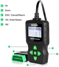 img 3 attached to 🚗 Efficiently Diagnose Engine Faults with SCITOO OBD2 AH3100 – Universal CAN Diagnostic Tool & Code Reader