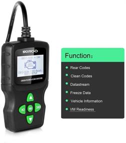 img 2 attached to 🚗 Efficiently Diagnose Engine Faults with SCITOO OBD2 AH3100 – Universal CAN Diagnostic Tool & Code Reader