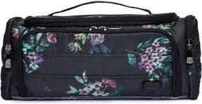 img 4 attached to Lug Womens Trolley WILDFLOWER BLACK Travel Accessories for Luggage Carts
