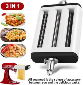 img 3 attached to Attachment Kitchenaid Professional Spaghetti Fettuccine Kitchen & Dining