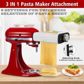 img 2 attached to Attachment Kitchenaid Professional Spaghetti Fettuccine Kitchen & Dining