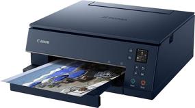 img 3 attached to 🖨️ TS6320 All-In-One Wireless Color Printer by Canon - Copier, Scanner, Mobile Printing | Navy | Compatible with Alexa