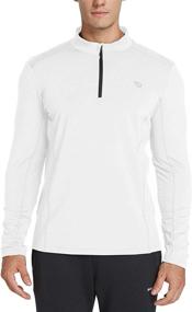 img 4 attached to 🏃 Baleaf Men's Active Thermal Running T-Shirts: Optimal Clothing for an Active Lifestyle