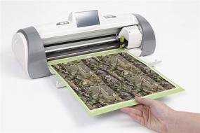 img 3 attached to 🎨 Craftopia Vinyl Camo Self Adhesive Assorted Vinyl Sheets (6+1 Pack) - Realistic Camouflage for Cricut, Silhouette Cameo, Craft Cutters, Plotters, Letters, Decals (11.75"x11.75")