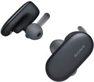 🎧 ultimate workout companion: sony wf-sp900 sports wireless headphones in black (international version) logo