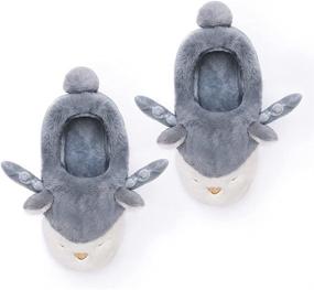 img 3 attached to Jee Trum Grey007 Boys' Toddler Slippers - Comfortable and Stylish Shoes