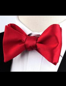 img 3 attached to Alizeal Red Jacquard Bowtie Tuxedo for Enhanced SEO