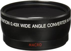 img 1 attached to Enhance Your Photography with the Vivitará 4358W 0.43X 58mm Wide Angle Lens in Sleek Black