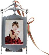 🛷 pewter sled photo frame ornament логотип