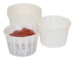 img 4 attached to 📦 Value Set of 500 Paper Souffle Portion Cups - 2 oz Size