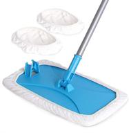 🧹 efficient cleaning with mr.siga large surface microfiber mop - comes with 2 free refills! logo