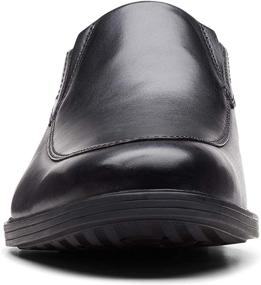 img 3 attached to 👞 Dark Leather Men's Shoes - Clarks Whiddon Step