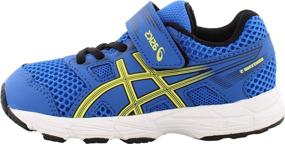 img 4 attached to ASICS Contend Athletic Running Shoes for Little Girls - Cameo